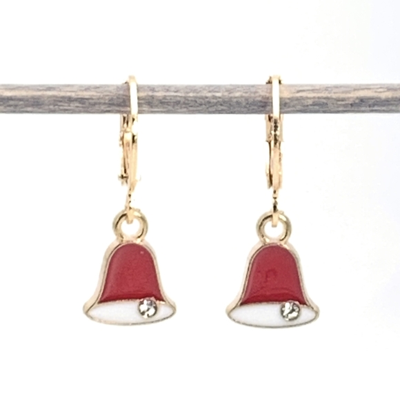 Christmas Bell Earrings - Picture 1 of 5